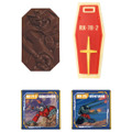 「ガンダム」パッケージ＆チョコのデザインが特徴的！シャア専用ザクのヘッド型ケースや、ユニコーンガンダムの缶など全7商品