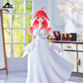 「五等分の花嫁」新作一番くじの全ラインナップ公開！五つ子がウェディングドレス姿で立体化、それぞれの「ときめき顔」にも注目