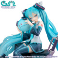 ガンダム45周年「初音ミク」×「ダブルオーガンダム」が1/7スケールフィギュア化！イラストレーター・Ixy氏によるイラストを繊細に表現