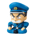 不機嫌そうな両さんに、激怒する部長！「こち亀」がガシャポン「まちぼうけ」に登場ーキャラクターの個性を表現した全5種