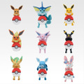 『ポケモン』新作一番くじの全ラインナップ公開！A賞はチコリータ、ポカブ、ワニノコのぬいぐるみが付いたモンスターボール型ゲームクッション
