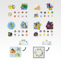 『ポケモン』新作一番くじの全ラインナップ公開！A賞はチコリータ、ポカブ、ワニノコのぬいぐるみが付いたモンスターボール型ゲームクッション