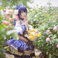 園田海未「ラブライブ!」／中野べこ（X：@bacon1007cos2nd）、撮影：ダリ（X：@dali_cameko）