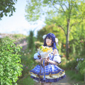 園田海未「ラブライブ!」／中野べこ（X：@bacon1007cos2nd）、撮影：ダリ（X：@dali_cameko）