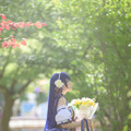 園田海未「ラブライブ!」／中野べこ（X：@bacon1007cos2nd）、撮影：ダリ（X：@dali_cameko）