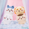 羊毛のようにふわふわ！「ちいかわ」プライズぬいぐるみに、嬉しそうなハチワレや満面の笑みのシーサー含む全4種