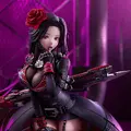 胸元や太ももなど大胆に露出…！『勝利の女神：NIKKE』より「メイデン」が“言霊”を発動した姿で立体化、舌に刻まれたバーコードまで再現
