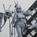『勝利の女神:NIKKE』「ラピ：レッドフード」と「ベヒモス」が作中シーンを再現するフィギュアに！“ニケ創造の謎”に迫る展覧会など、ゲーム外展開もアツい