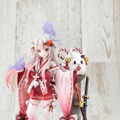 ホロライブ・百鬼あやめの巫女衣装Ver.フィギュアが予約受付開始！趣のある台座に、ぽよ余まで立体化し雰囲気満点