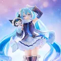 「雪ミク」×「クロミ」フィギュアが幻想的！ツインテールにはクリアパーツ、衣装はパール塗装により美しく変化