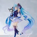 「雪ミク」×「クロミ」フィギュアが幻想的！ツインテールにはクリアパーツ、衣装はパール塗装により美しく変化