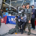 台湾の本物の軍隊が出展