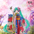 お値段約20万円の「初音ミク」日本人形フィギュアが可憐で美しい…！イラストレーター・藤ちょこ氏による描き下ろしイラストをもと立体化