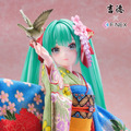 お値段約20万円の「初音ミク」日本人形フィギュアが可憐で美しい…！イラストレーター・藤ちょこ氏による描き下ろしイラストをもと立体化