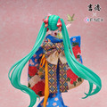 お値段約20万円の「初音ミク」日本人形フィギュアが可憐で美しい…！イラストレーター・藤ちょこ氏による描き下ろしイラストをもと立体化