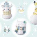 雪遊びをするピカチュウが可愛すぎ！ゆきだるまイメージの『ポケモン』ぬいぐるみが11月29日より発売