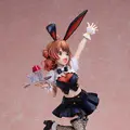 『学マス』公式描き下ろしバニー衣装の「花海佑芽」が1/4スケールフィギュア化！実布製の網タイツがリアルな存在感を演出