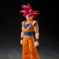 「ドラゴンボール超」より「超サイヤ人ゴッド孫悟空」アクションフィギュアが2バージョンで展開！3種の交換用表情パーツで様々なシーンを演出