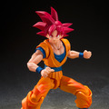 「ドラゴンボール超」より「超サイヤ人ゴッド孫悟空」アクションフィギュアが2バージョンで展開！3種の交換用表情パーツで様々なシーンを演出