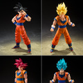 「ドラゴンボール超」より「超サイヤ人ゴッド孫悟空」アクションフィギュアが2バージョンで展開！3種の交換用表情パーツで様々なシーンを演出