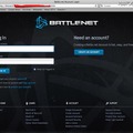 アクセスした先は巧妙な偽の「BattleNet」 アクセスした先は巧妙な偽の「BattleNet」