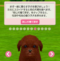 子犬と一緒に暮らすソーシャルペットゲーム『どこでもペット かわいい子犬』 