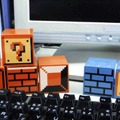 ブロックをモチーフにした「スーパーマリオ サウンドバンク レトロ」8月14日発売