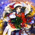 黒絵巻「聖人見習い・凛」イラスト：双羽純