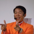 【TGS2008】ダンディー坂野さんがDS『ガーデニングママ』を紹介