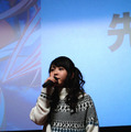 山本希望がツインテールでの出演を公約　「蒼の彼方のフォーリズム」先行上映会　