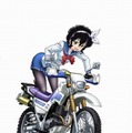 天野恩紗（c）おりもとみまな（ヤングチャンピオン烈）/ばくおん!!製作委員会