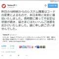 20日の報告ツイート