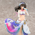 「デレマス」よりスタイル抜群な「鷺沢文香」水着フィギュアが登場、“紺碧の境界”衣装で立体化