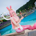 【コスプレ】真夏の夜にネロ、ナルメアほか人気キャラが魅惑！「ラグコス2019」水着美女レイヤーまとめ（後編）【写真122枚】