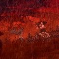 「HUNGRY DAYS ワンピース 頂上騎馬戦 篇」場面カット（C）尾田栄一郎／集英社・フジテレビ・東映アニメーション（C）2019 EISAKU KUBONOUCHI/METEOR STREAMS