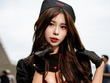【コスプレ】全方位隙がない！スタイル抜群なマレーシア美女のブラックナース姿が妖艶すぎる【写真10枚】 画像