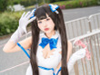 【コスプレ】ヘスティア様の“例の紐”の再現度にも注目！黒髪ツインテが似合うチャーミングな女神が地上に降臨【写真9枚】 画像