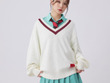 モデルさんの着こなす姿がかなりマチュ！「ガンダム ジークアクス」マチュの制服ニットやパイロットスーツがアパレルグッズ化 画像