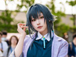【コスプレ】台湾でもアイドル人気がすごかった！カメラマンに取り囲まれる「学マス」月村手毬の日本人美女レイヤー【写真10枚】 画像