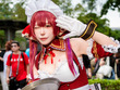 【コスプレ】台湾で働く宝鐘マリン船長を発見！ガーターベルト＆ハイヒールなウエイトレス姿が似合う美女レイヤー【写真8枚】 画像