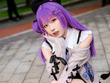 【コスプレ】香港美女の「ホロライブ」常闇トワがあざと可愛い！ミニスカートから覗ける美脚とルーズソックスにやられてしまう【写真9枚】 画像