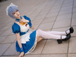【コスプレ】「エヴァ」綾波レイのメイド姿が正解すぎる！憂いを帯びたクールな表情とスラリとしたスタイルが美しい【写真7枚】 画像