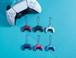 PS5のコントローラーをミニサイズで再現！方向キーとアクションボタンには透明パーツを使用 画像