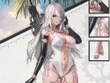 2Bだけじゃない…A2の水着衣装もムチムチセクシー！『勝利の女神：NIKKE』×『ニーア』コラボ復刻の新コスチュームが指揮官を惑わす 画像