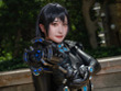 【コスプレ】黒の全身スーツが美スタイルを際立たせる！キレのあるアクションポーズで魅せる「GANTZ」レイカが美しい【写真9枚】 画像