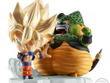 「ドラゴンボール」ゴールドカラーver.の超サイヤ人孫悟空＆ゴジータも！「DAIMA」キャラはじめ、シールウエハースなどのイラストがフィギュア化 画像