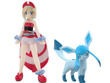 並べて飾りたい！「ポケモンスケールワールド」ヒスイ地方より「カイ＆グレイシア」「セキ＆リーフィア」が立体化 画像