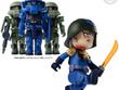 「ガンダム」セイラさんやランバ・ラル、グフをラインナップ！独自の分割設計とパーツ換装ギミック搭載の新フィギュア「bit lot」第2弾が登場 画像