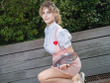 【コスプレ】ウクライナ美女のスタイルの良さに驚愕！アンナミラーズの制服からスラリと伸びる美脚にうっとり【写真9枚】 画像