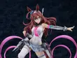 SFチックな勝負服にオリジナルポーズが決まる！『ウマ娘』より「ミホノブルボン」フィギュアが再販―固有スキルイメージの台座も豪華 画像